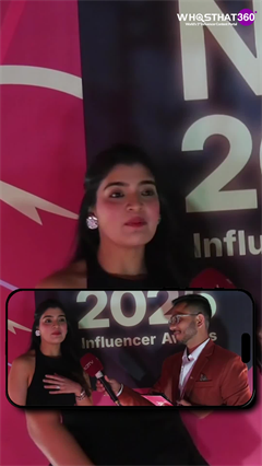 Srishti Received 'Luxury Influencer of the Year' at WhosNext2025