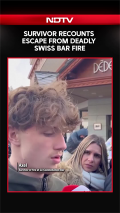 Switzerland Fire News | Survivor Recounts Escape From Deadly Swiss Bar Fire