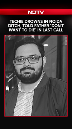 Noida Techie Dies After Car Falls Into Drain Amid Dense Fog