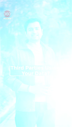 Third parties using your data? check this