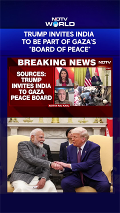 Trump Invites PM Modi To Be Part Of Gaza's "Board Of Peace"
