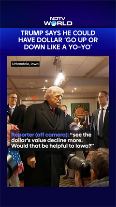 Trump Claims He Can Control The Dollar's Value Like a Yo-Yo