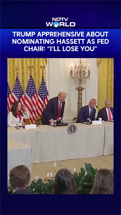 Donald Trump Is Apprehensive About Nominating Kevin Hassett As Fed Chair, Says "I Would Lose You"