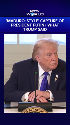 'Maduro-Style' Capture Of Putin By US Soon? President Trump Says 'Unnecessary' | Ukraine-Russia War