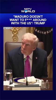 Old Video Of Trump Viral As US Strikes Venezuela: Maduro Doesn't Want To...