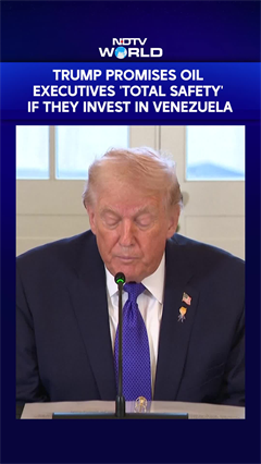 Trump Urges Oil Executives To Invest In Venezuela, Assures 'Total Safety'
