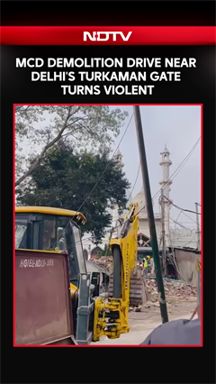 What Led To Clash During Demolition Drive Near Delhi Mosque