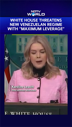 Karoline Leavitt Threatens New Venezuelan Regime Days After Maduro's Kidnapping | US Vs Venezuela