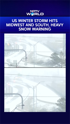 US Snowstorm News | US Winter Storm Hits Midwest And South, Heavy Snow Warning
