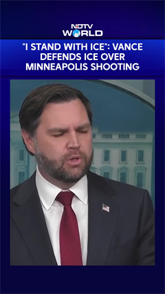 "I Stand With ICE" | VP Vance Defends ICE Agent Shooting Woman in Minneapolis | US News