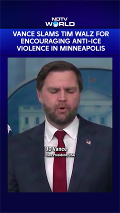 Vance Rips Into Governor Walz, Accuses Minneapolis Administration For Encouraging Anti-ICE Violence