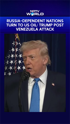 Trump Says &ldquo;Russia-Dependent Countries Will Shift To US Oil After Venezuela Action&rdquo;