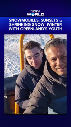 Snowmobiles, Sunsets And Shrinking Snow: Winter With Greenland&rsquo;s Youth | NDTV In Greenland