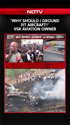 Ajit Pawar News | "Why Should I Ground Fit Aircraft?" VSR Aviation Owner After Ajit Pawar's Death