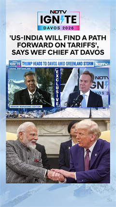 Davos 2026 | 'US-India Will Find A Path Forward On Tariffs', Says WEF Chief At Davos