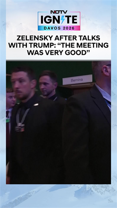 Zelensky After Talks With Trump: &ldquo;The Meeting Was Very Good&rdquo;