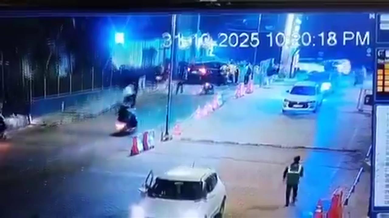 On CCTV, Speeding Car Rams Girl On Pavement In Bengaluru, She Survives