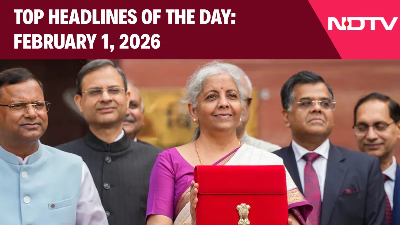 Finance Minister To Present Union Budget 2026 | Top Headlines Feb 1, 2026