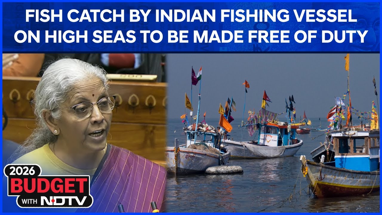 Nirmala Sitharaman News | Fish Catch By Indian Fishing Vessel On High Seas To Be Made Free Of Duty