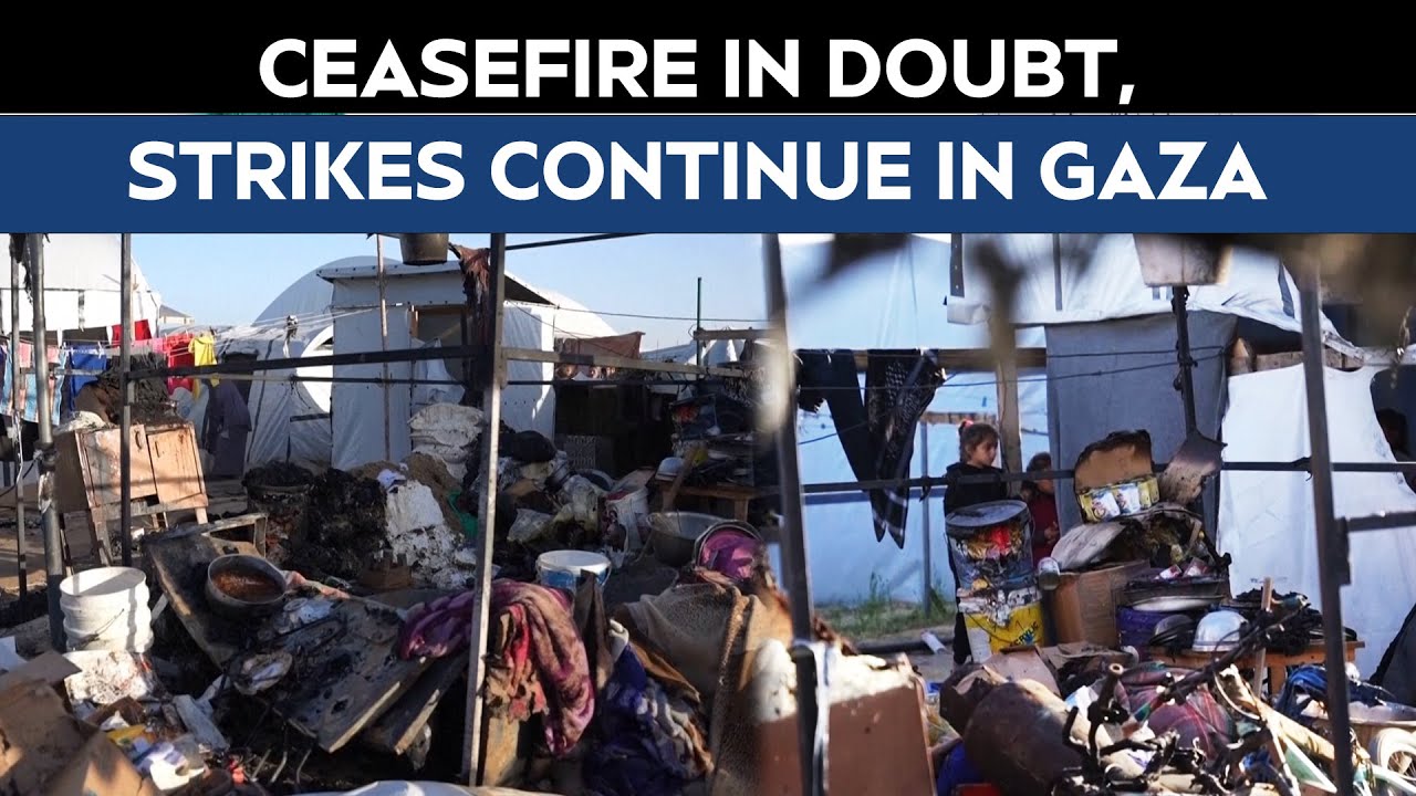 Israel Strikes Gaza | Israeli Strikes Kill Palestinians Across Gaza Despite Ceasefire Push