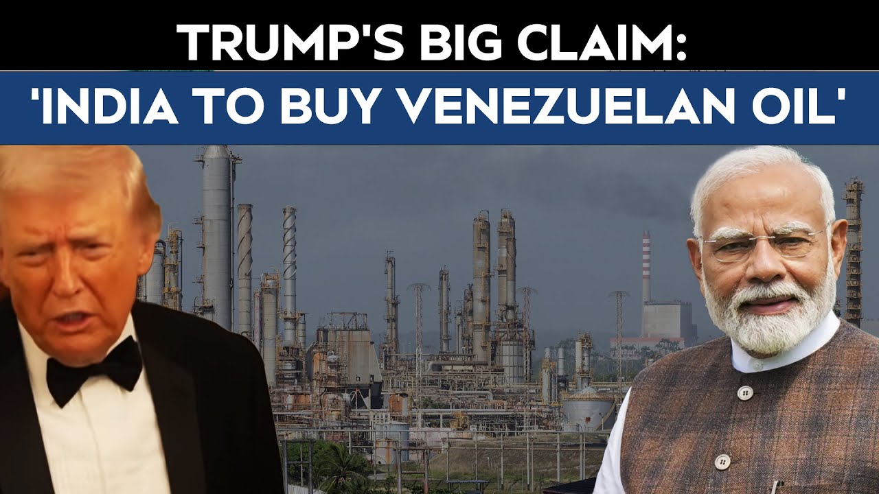 Trump Latest News | India Will Buy Venezuelan Oil Instead Of Oil From Iran: Trump's Big Claim