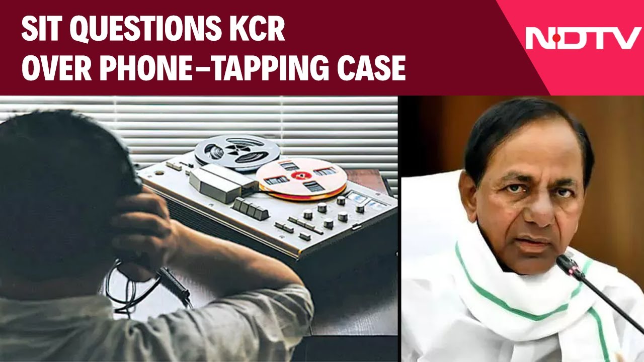 Hyderabad News | SIT Questions KCR At Home Over Phone-Tapping Case