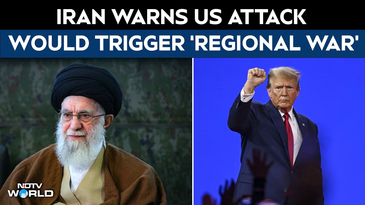 US Iran Tensions | Iran’s Supreme Leader Khamenei Warns US Attack Would Trigger ‘Regional War’