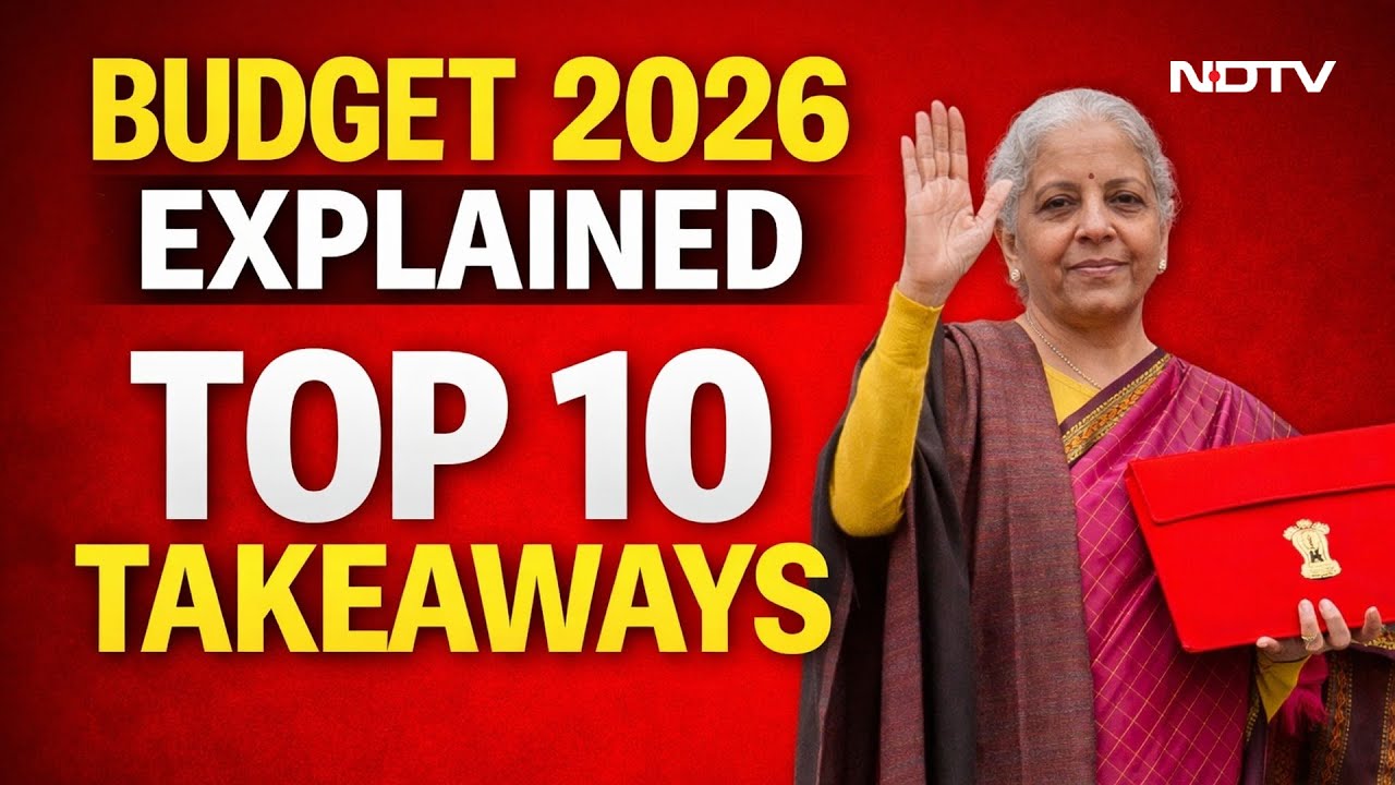 Budget 2026 Explained: Top 10 Takeaways From Nirmala Sitharaman’s 'Economy Push'