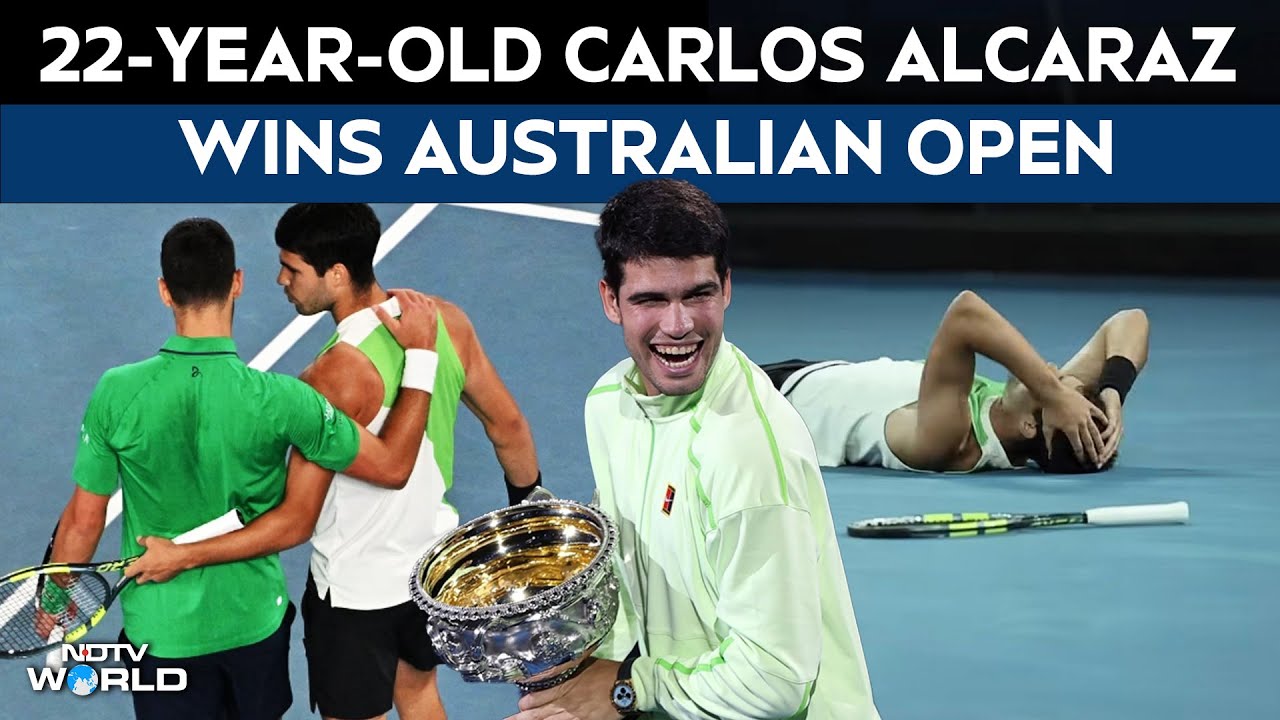 Carlos Alcaraz Australian Open | Carlos Alcaraz Shatters 88-Year-Old Record With Australian Open Win