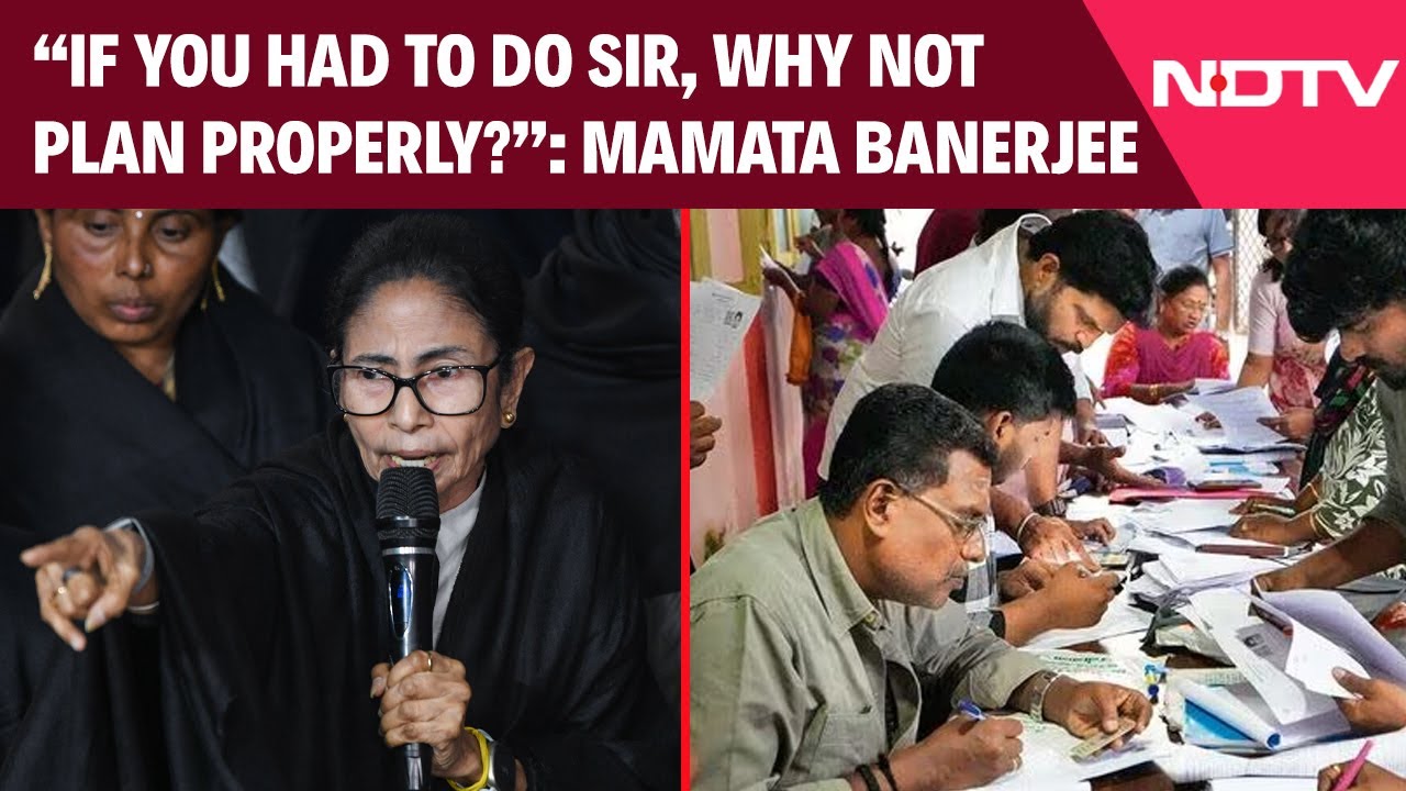 Mamata Banerjee Protest | &ldquo;If You Had To Do SIR, Why Not Plan Properly?&rdquo;: Bengal CM Mamata Banerjee