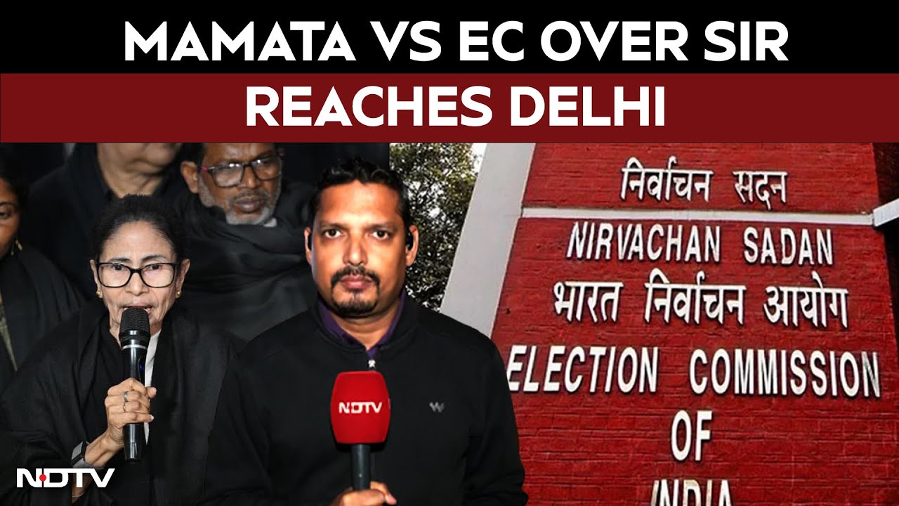 Mamata Brings SIR Battle To Delhi, Threatens To Mobilise Lakhs Over Voter Roll Issue