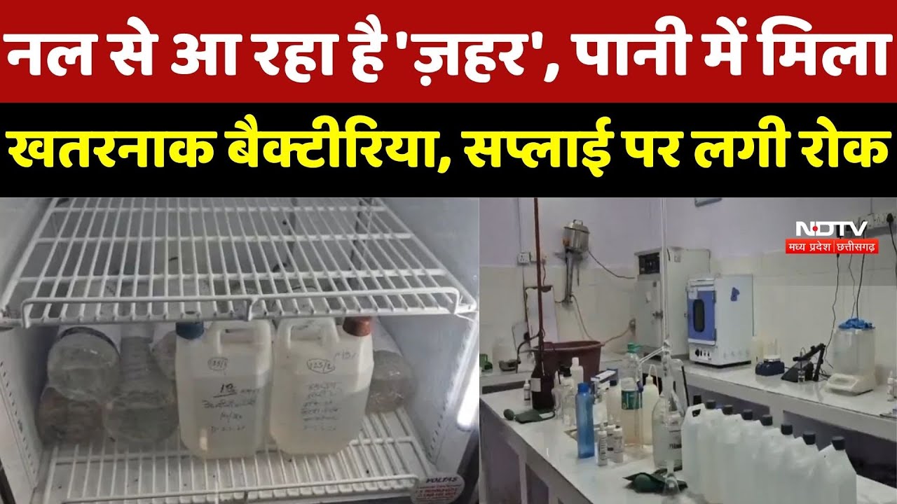 Shivpuri News : नल से आ रहा है 'ज़हर', पानी में मिला खतरनाक Bacteria, Supply पर लगी रोक