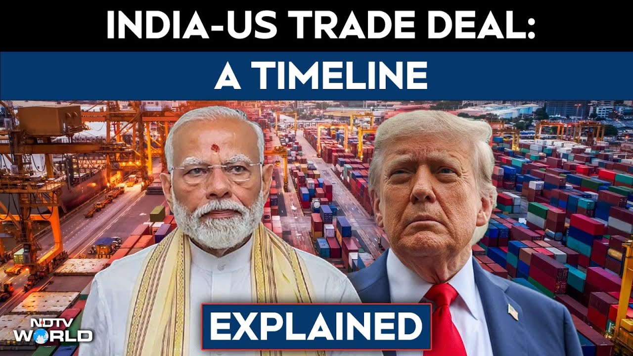 US Tariffs On India Latest News | Timeline Of Events Since Trump Imposed 50% Tariffs On India