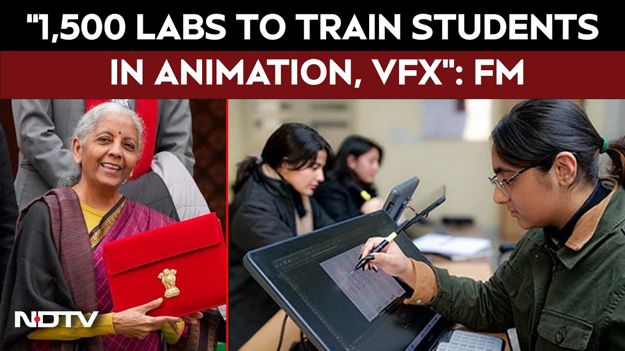“1,500 Labs to Train Students in Animation, VFX, Gaming and Comics”: FM Nirmala Sitharaman