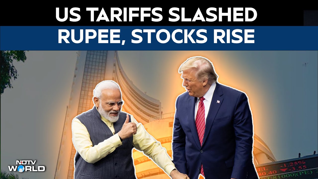 Markets Surge After Trump Cuts US Tariffs on India to 18% | Sensex, Nifty Jump 2%