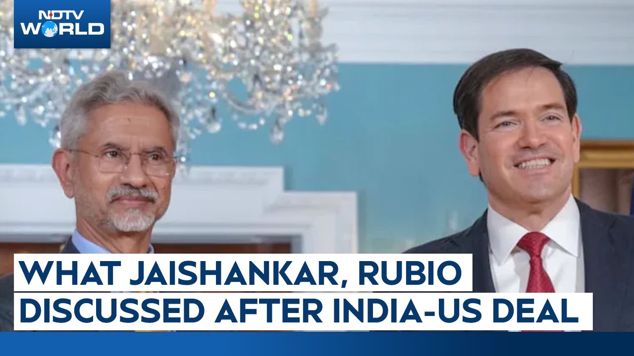 Nukes To Minerals: What Jaishankar, Rubio Discussed After India-US Deal