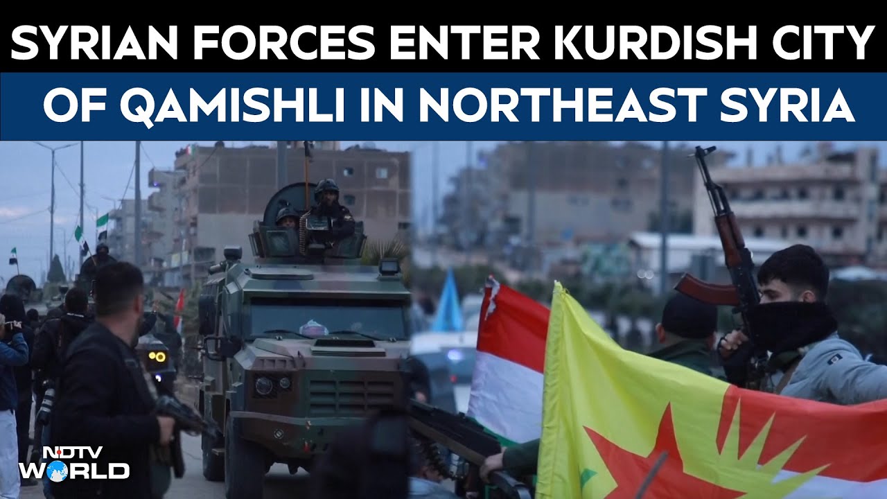 Syrian Government Forces Enter Kurdish City Of Qamishli In Northeast Syria
