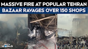 Massive Fire At Popular Tehran Bazaar Ravages Over 150 Shops And Stalls