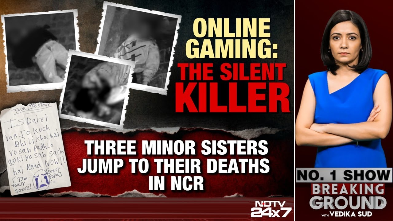 Ghaziabad News | Sisters Jumped From 9th Floor One By One After Locking Door