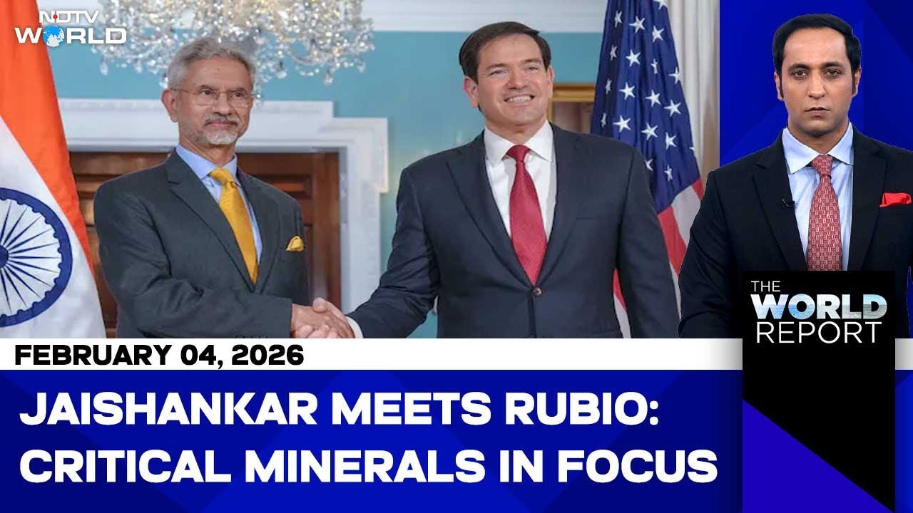 Jaishankar Meets Marco Rubio: Critical Minerals In Focus