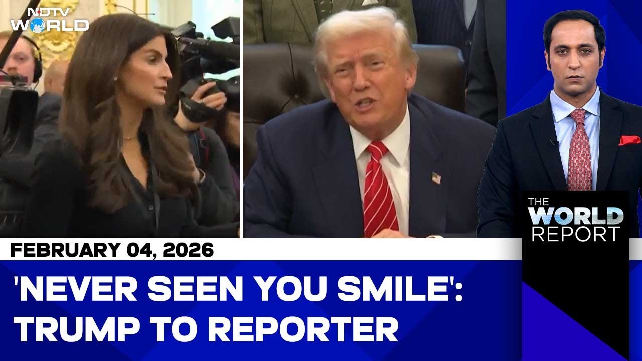 Trump Vs CNN Reporter | Trump Lashes Out At Reporter Over Epstein Questions
