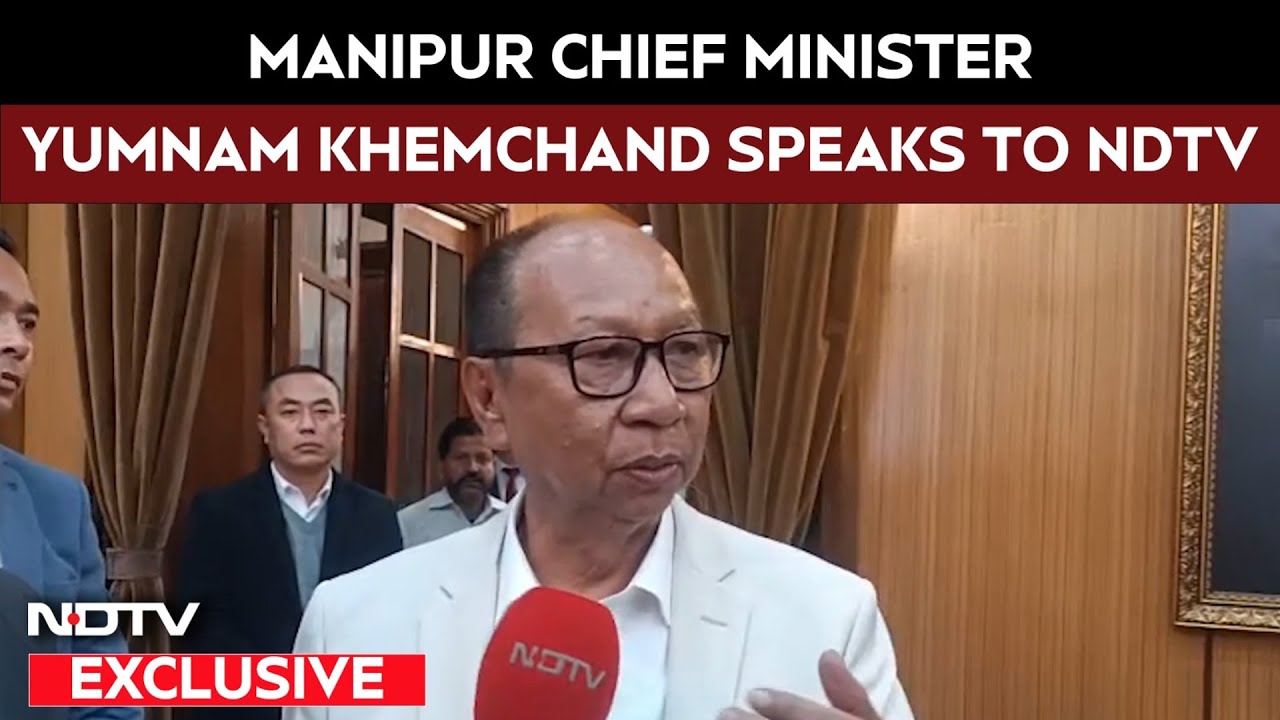 Manipur CM Oath | New Manipur CM Yumnam Khemchand Singh to NDTV: ‘Politics Is Like Taekwondo’