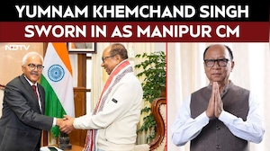 Yumnam Khemchand Singh Sworn In As Manipur's Chief Minister