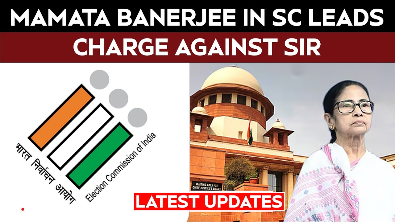 West Bengal CM Mamata Banerjee Argues Her Case Against Election Commission