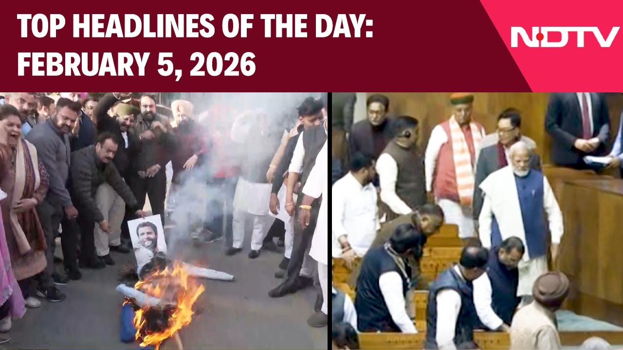 Parliament Showdown: PM Speech Stalled | Top Headlines Of February 5, 2026