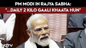 "Daily 2 Kilo Gaali Khaata Hun": PM Modi In The Rajya Sabha