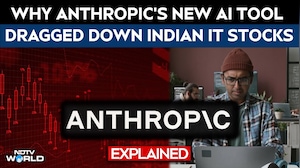 Anthropic Ai IT Stocks | Why Anthropic's New AI Tool Dragged Down Indian IT Stocks