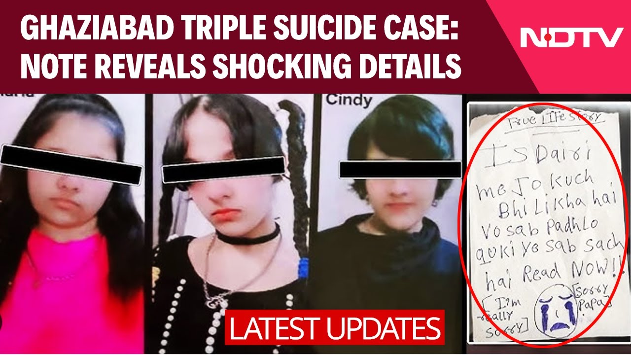 Ghaziabad Suicide Case | They Were On Phones Until Midnight: Father Of Girls Who Jumped To Death