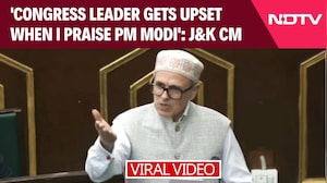 Omar Abdullah: 'Congress Leader Gets Upset When I Praise PM'