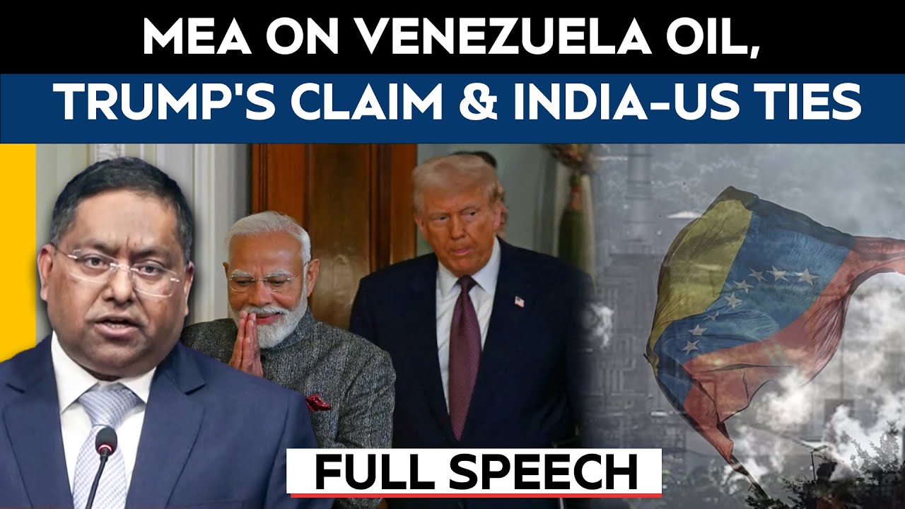 India-US Trade Deal | MEA Spokesperson Addresses India-US Trade Deal, Venezuela Oil